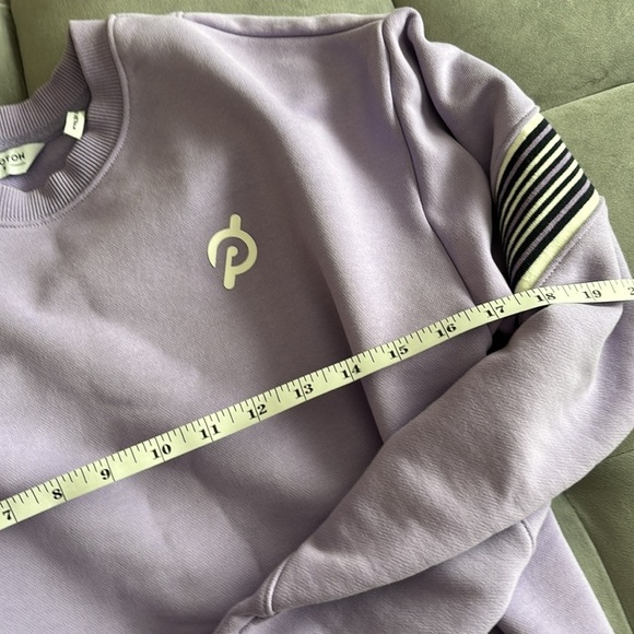 Peloton Lavender Crewneck Sweater size small - Picture 3 of 7